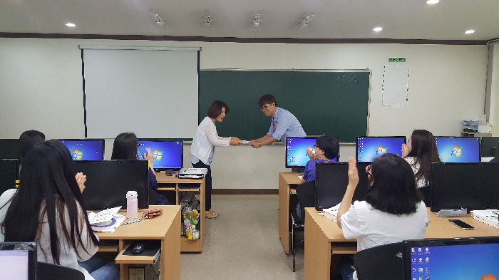 수료자 대표 권*숙 훈련생